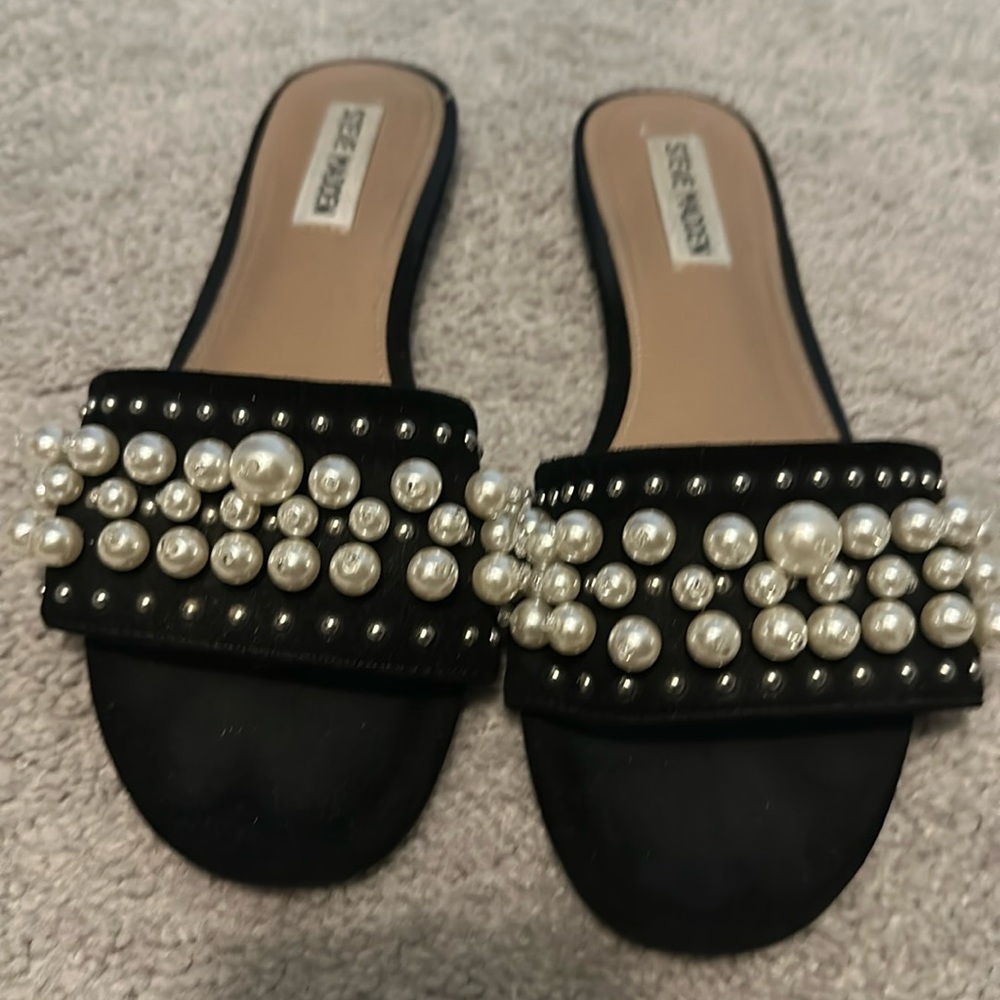 Steve Madden Sandals suede flat